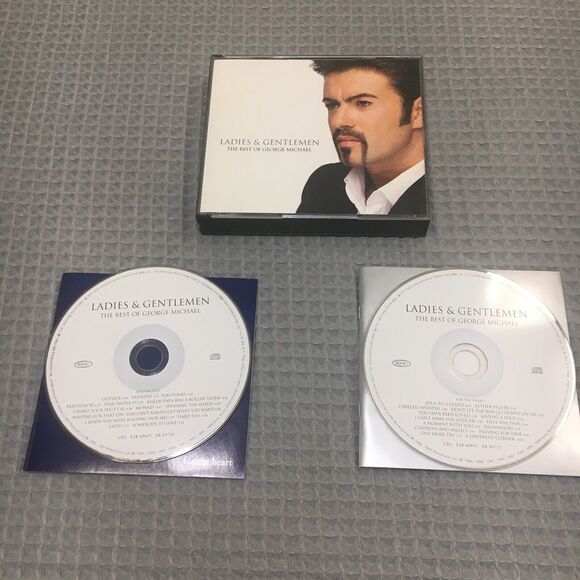George Michael CD Ladies & Gentleman The Best of George Michael Photo Lyrics - Picture 4 of 13